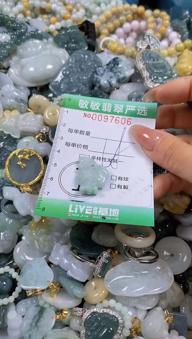 【闪购商品】翡翠颈饰未镶嵌闪购0097606