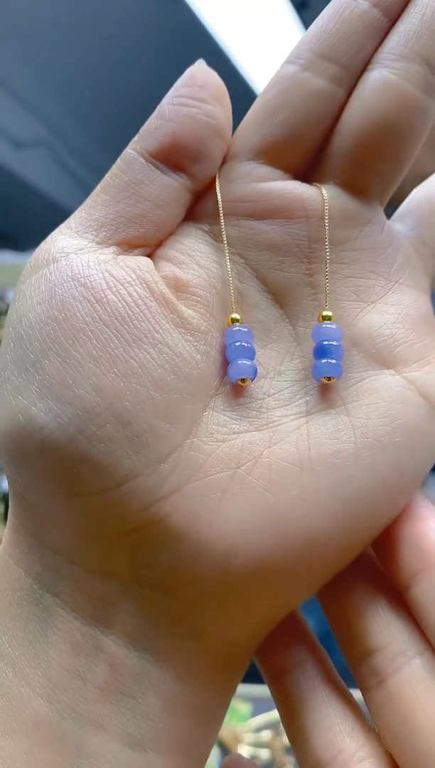 【闪购商品】翡翠耳饰合金0405翡翠耳线