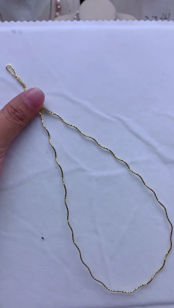 【闪购商品】淡水珍珠项圈银S925镶嵌无珍珠多发其一
