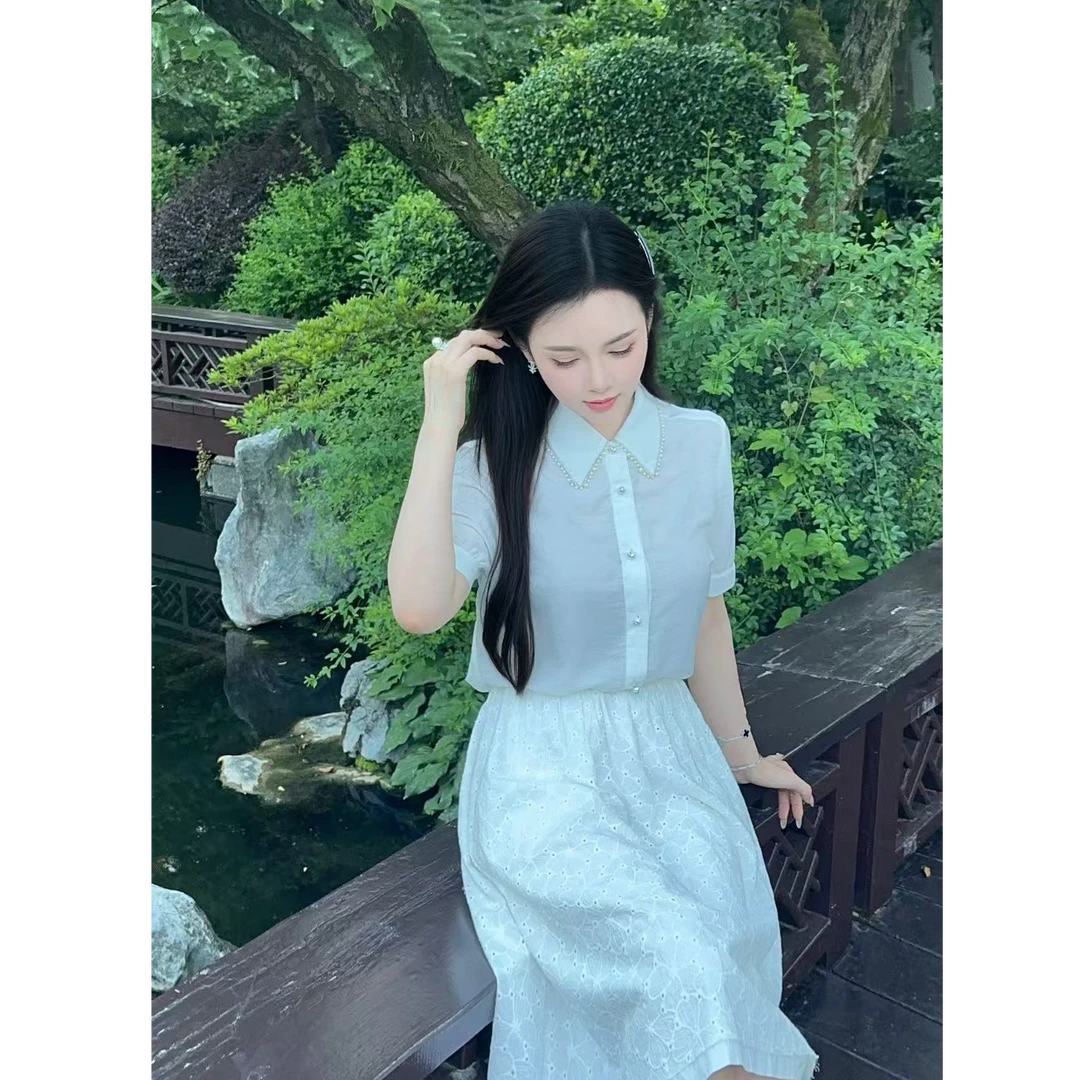 TTa Studio 高级感钉珠衬衫 TTA061504