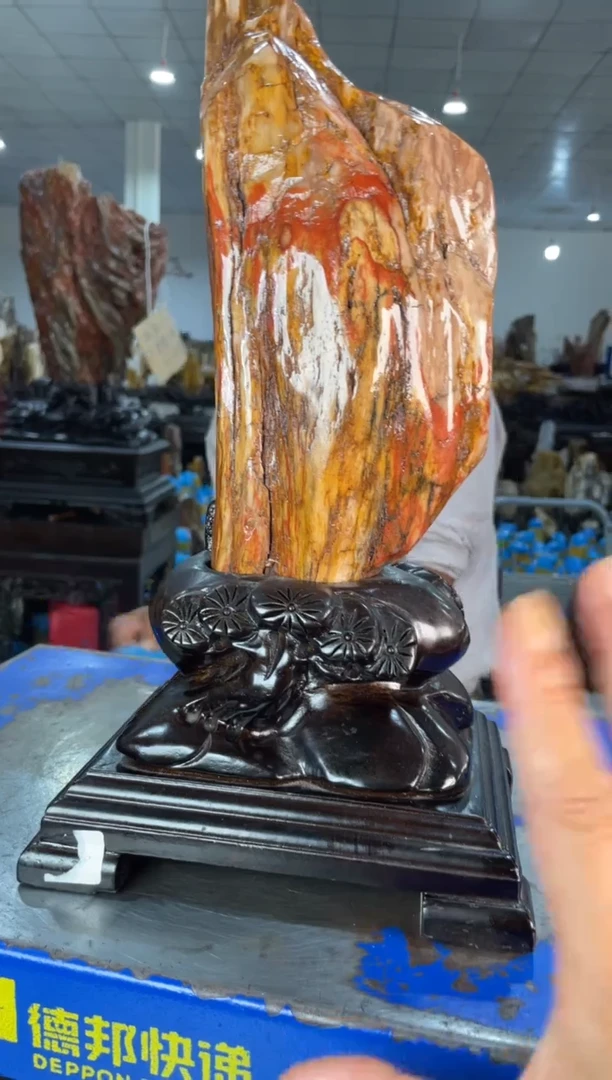 硅化玉摆件未镶嵌9