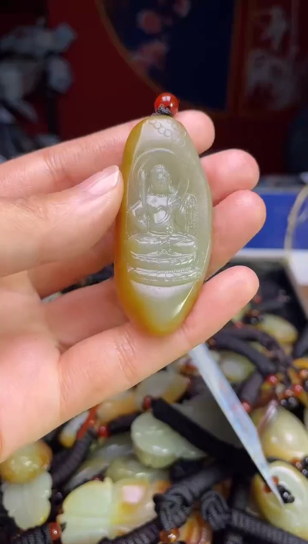 颈饰未镶嵌和田玉123