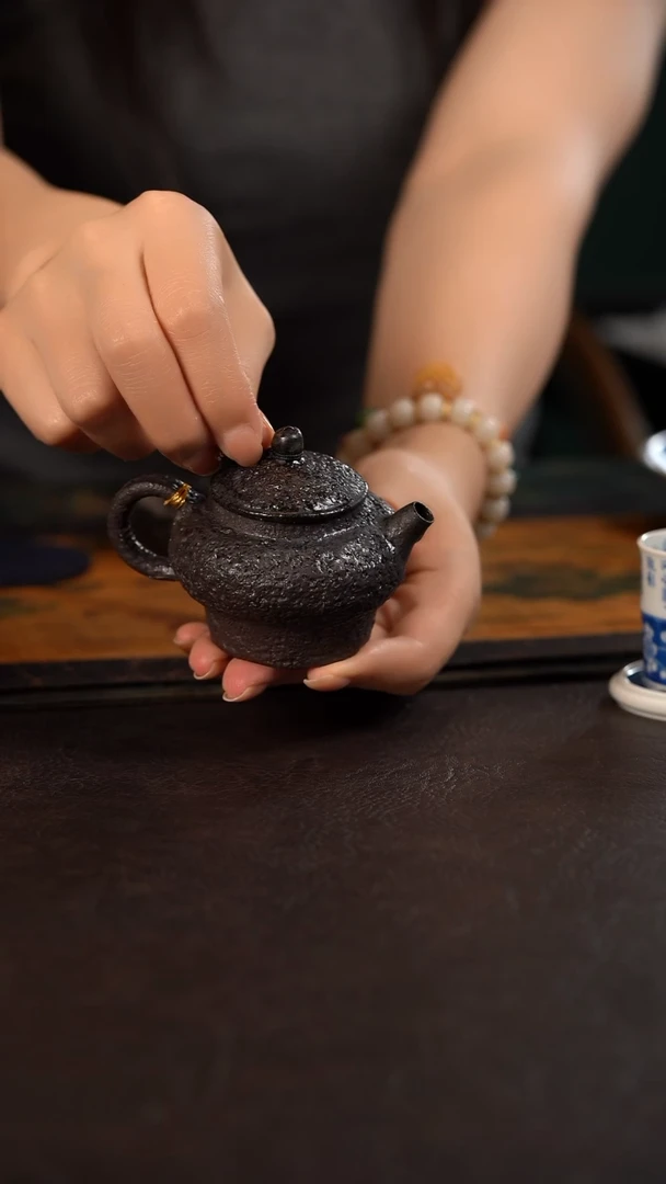 90c伟壶柴烧小泡壶-窈窕