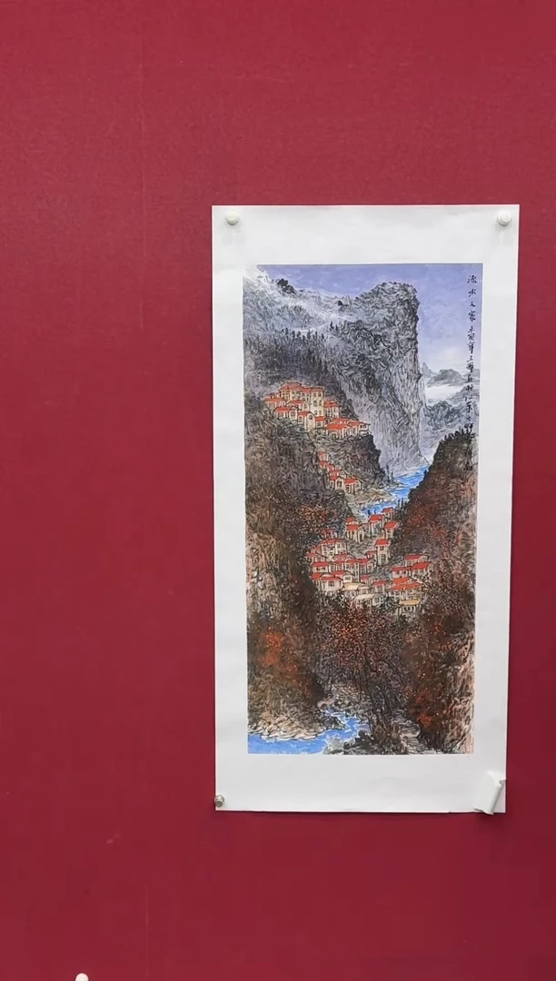 国画国画绘画山水花鸟
