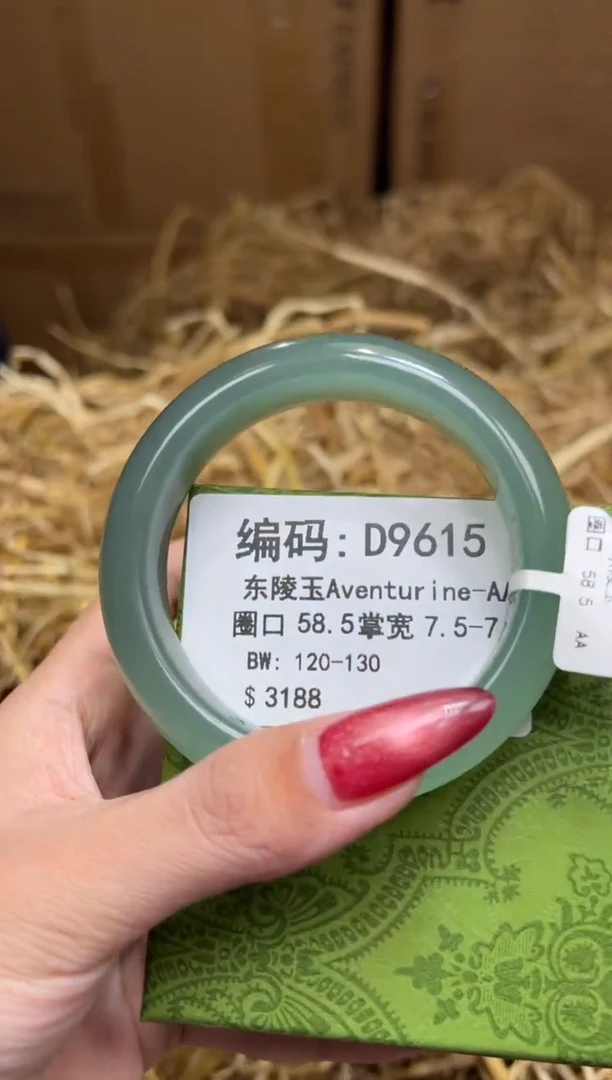 未镶嵌手镯石英质玉D9615