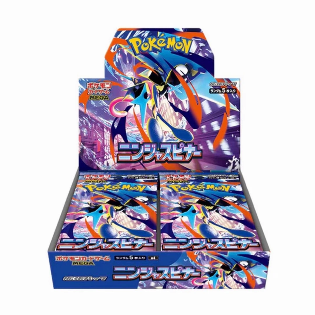 宝可梦日版M4忍者飞旋 甲贺忍蛙 卡牌盲盒