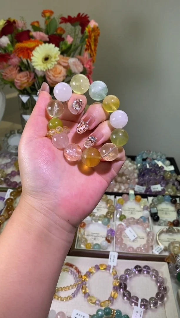 未镶嵌手串水晶多宝水晶