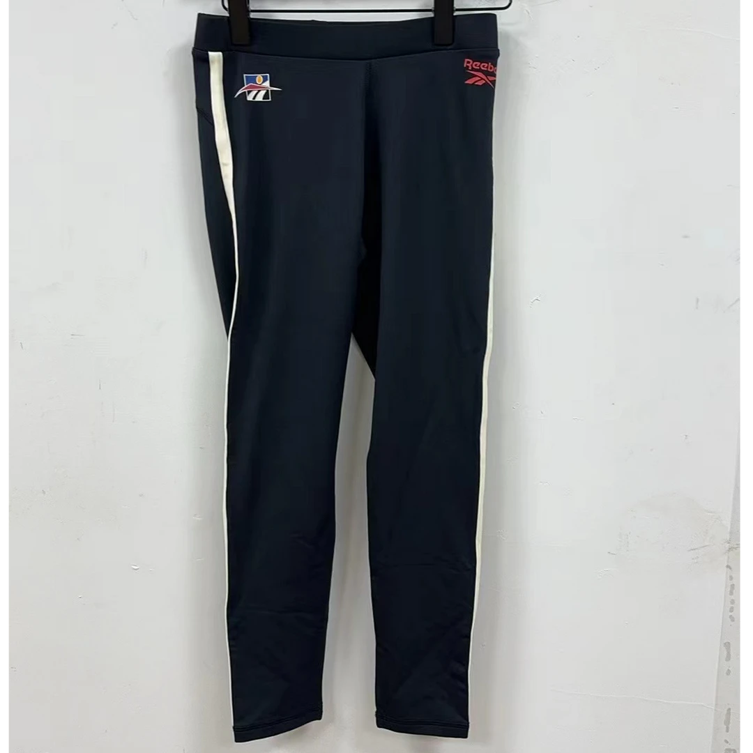 Reebok/锐步FS8828运动健身紧身裤跑步训练瑜伽裤