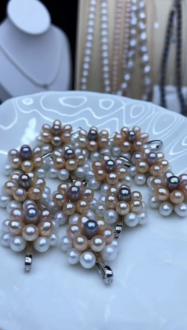 吊坠(不含链)未镶嵌淡水珍珠爆米花万能扣吊坠多样性发其一