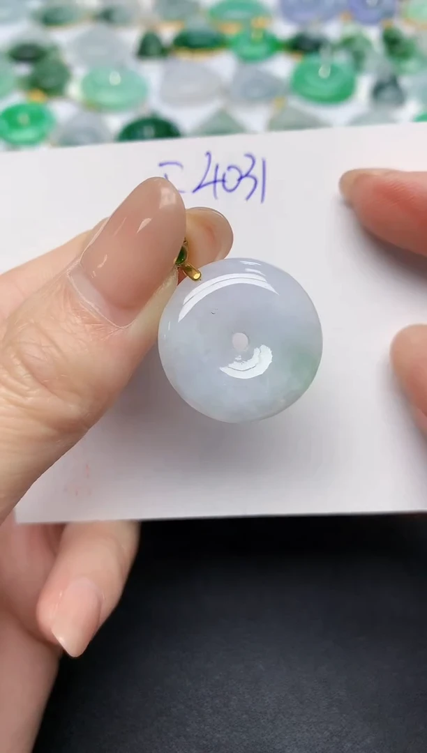 颈饰未镶嵌翡翠 天然缅甸A货翡翠百元以上9元证书费自理