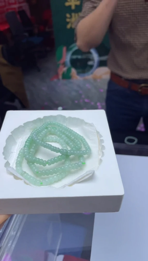 【石头说】严选-天然A货翡翠-手串-多样性发货发一件-24060407A