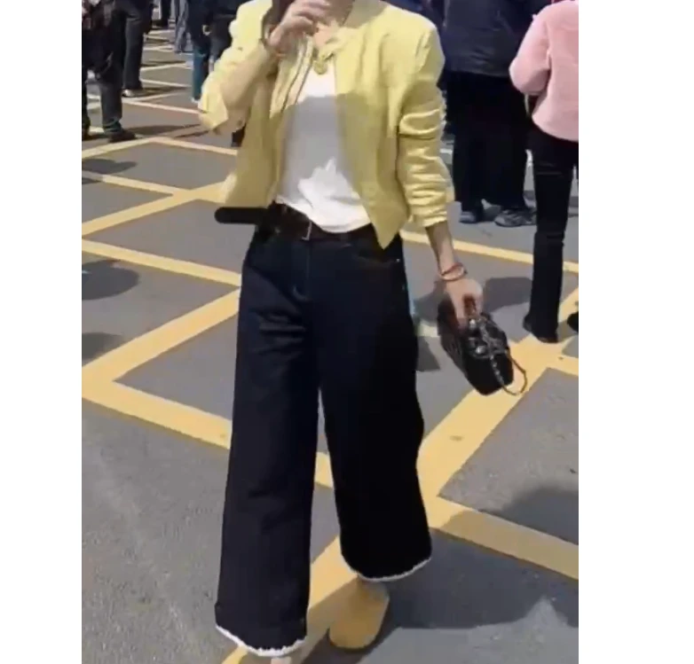 2025夏季新款网红同款洋气爆款韩版潮流外套裤子陶998