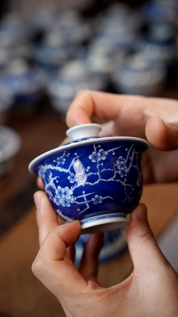 冰梅， 盖碗111111111