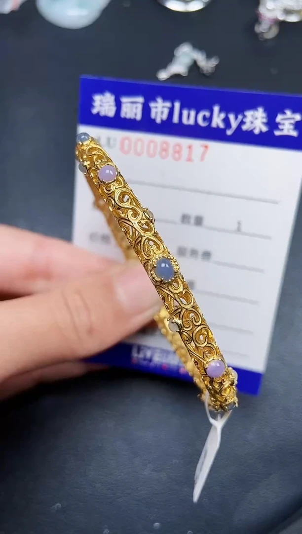 【闪购商品】翡翠颈饰银S925镶嵌8817