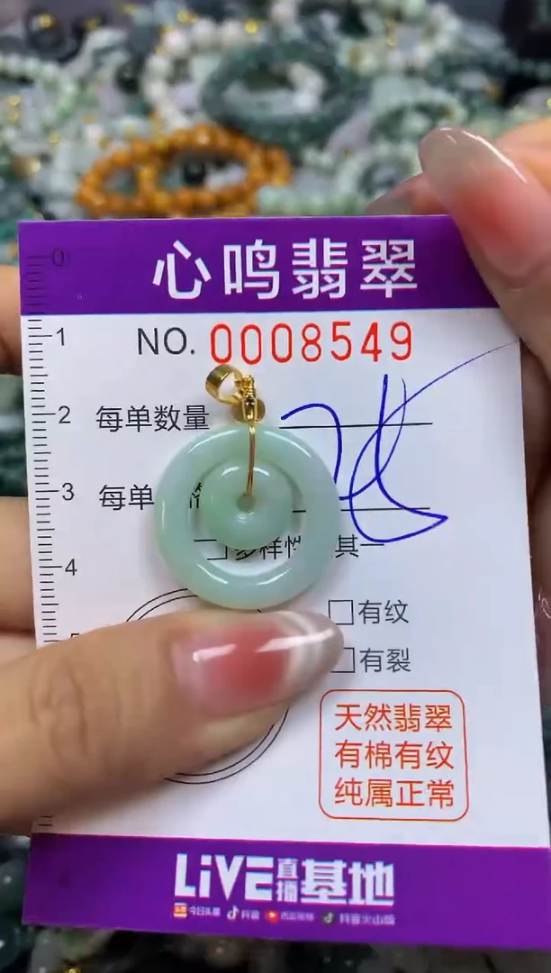 【闪购商品】翡翠颈饰未镶嵌闪购008549