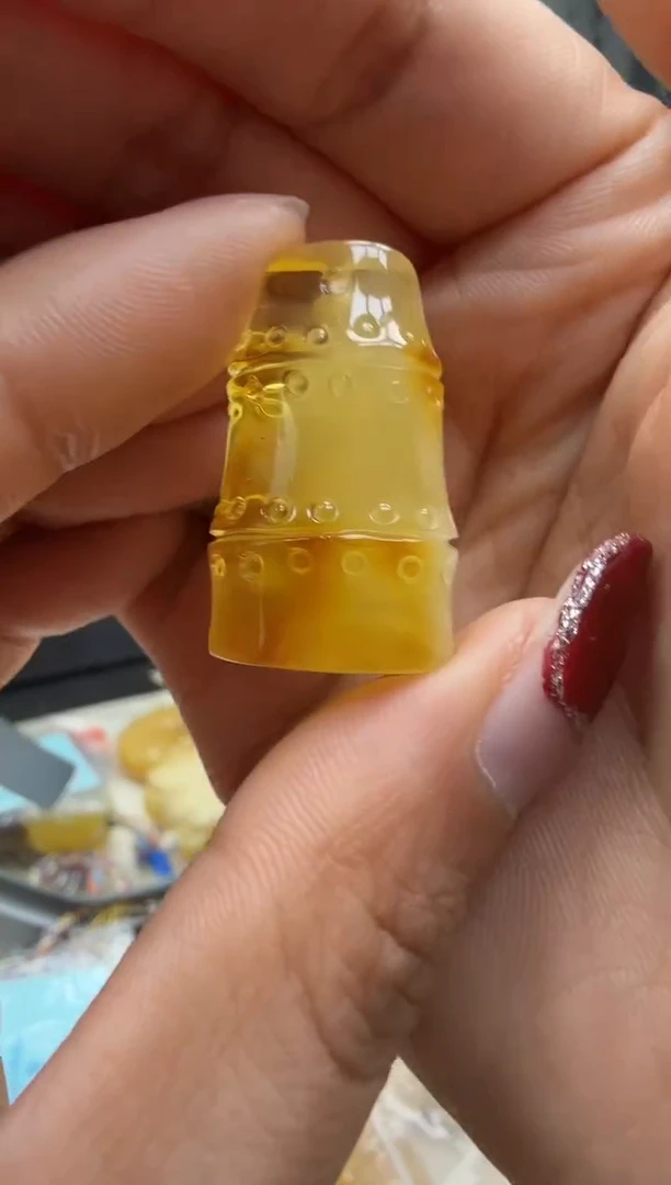 未镶嵌琥珀裸石挂坠