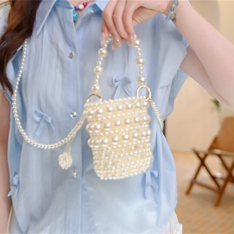 【生活周边系列】妖精的口袋仿珍珠包包斜挎包出游穿搭气质百搭