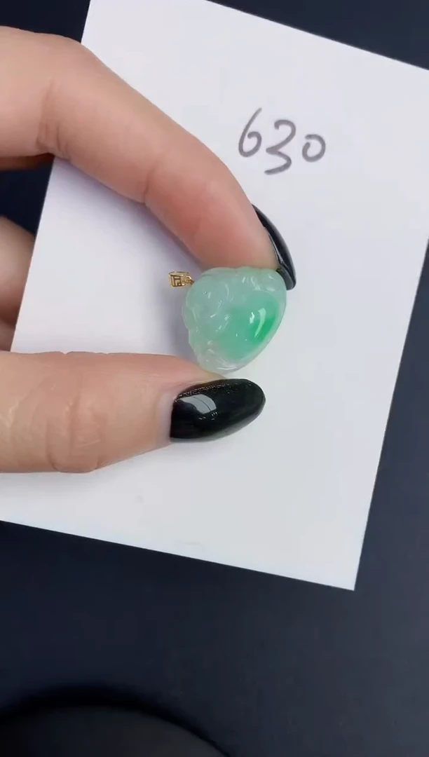 【闪购商品】翡翠18K金镶嵌颈饰0000000000