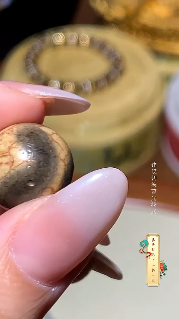 未镶嵌单珠玛瑙/玉髓虎牙单珠（赠编绳、配饰）