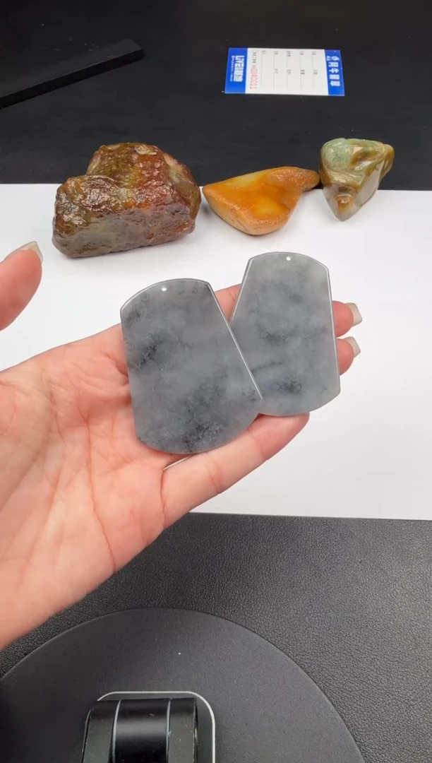 吊坠(不含链)未镶嵌翡翠翡翠饰品（多样性发货一件）-3