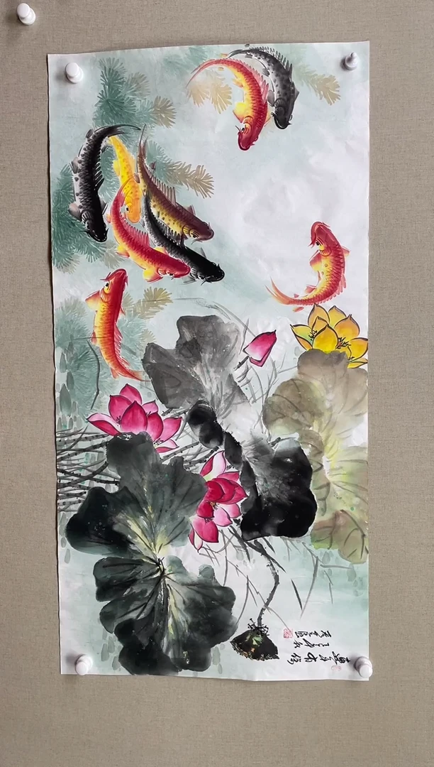 国画138*68 李秀芝李秀芝李秀芝李秀芝李秀芝