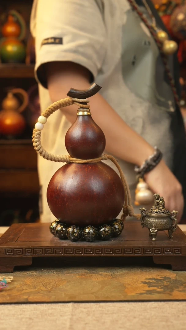 242大漆一物一拍记葫堂出品【不带手串】