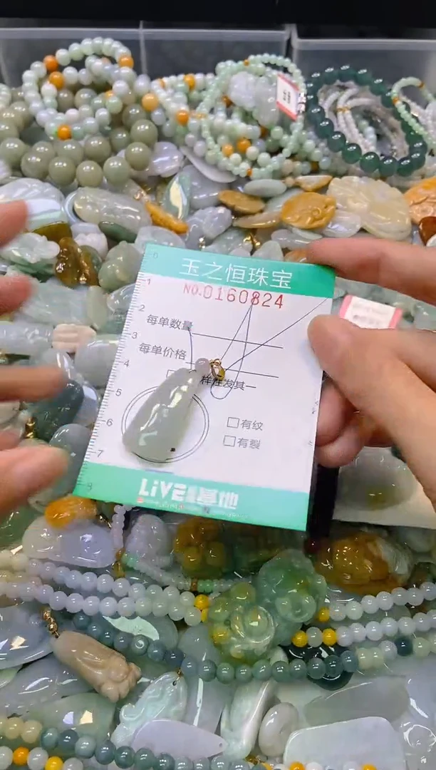 颈饰未镶嵌翡翠闪购0160824