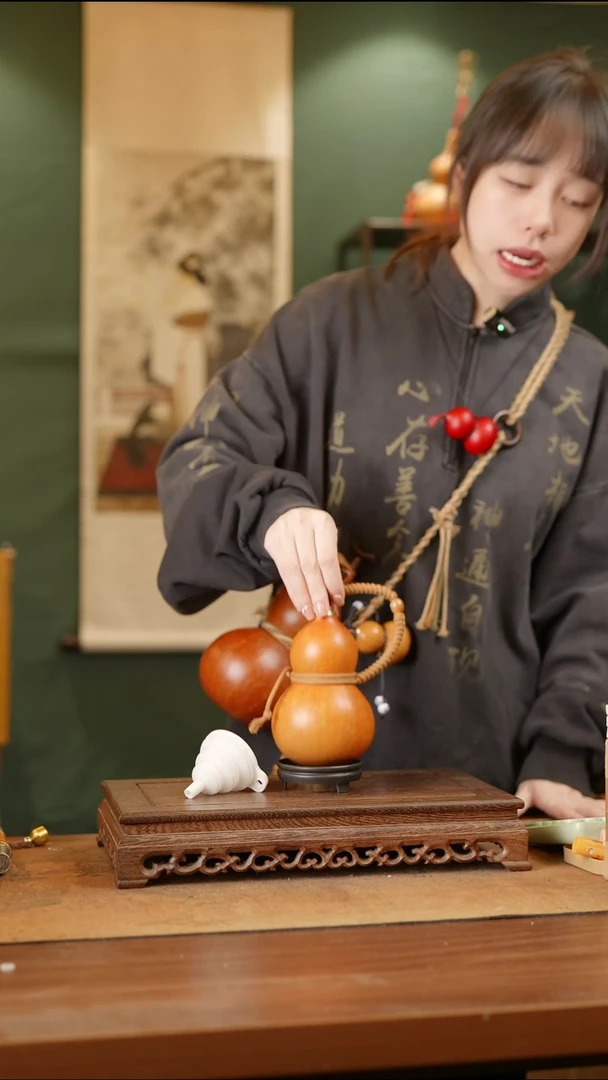 5号精品天然大漆酒葫芦一物一拍~