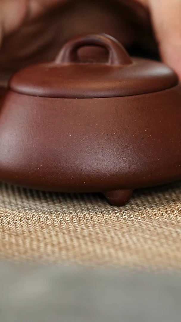 茶壶紫砂微瑕红皮龙汉唐石瓢200容量