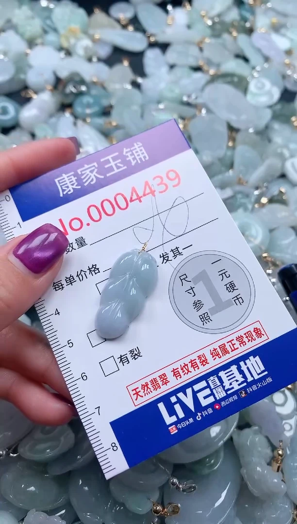 颈饰未镶嵌翡翠4439