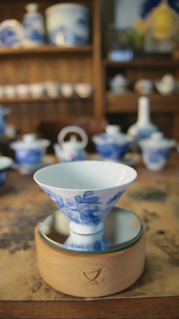 12景德镇手工手绘茶具
