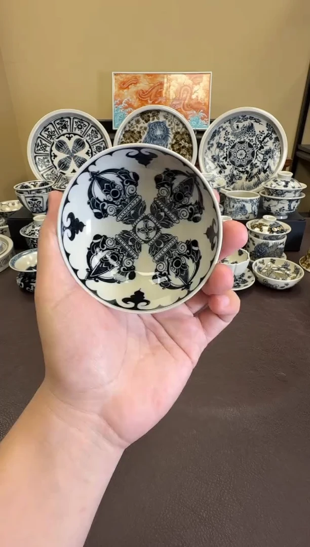 二号釉金刚杵普洱杯