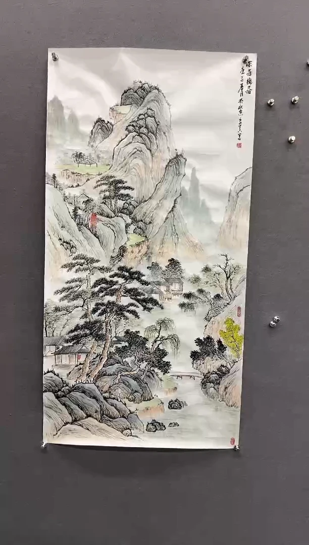 国画彭良真精品作品