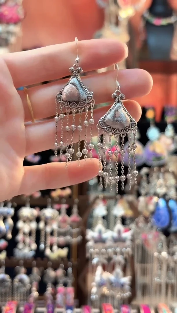 织绣 云织谣民族风精美饰品   57