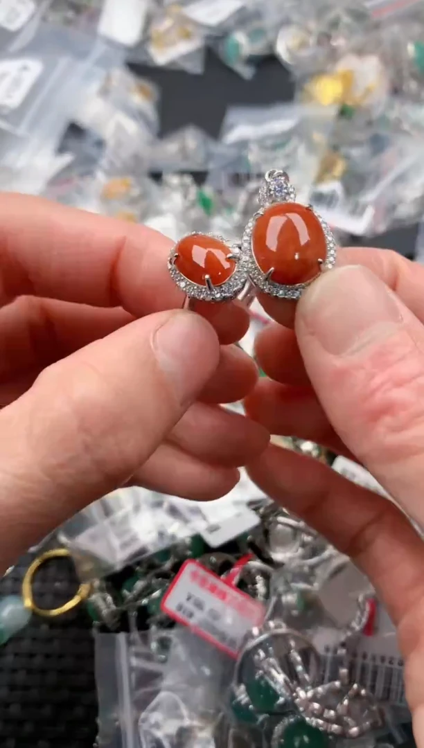 银S925镶嵌戒指翡翠3                   1