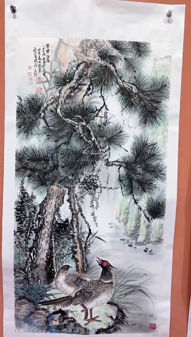 国画师立照老师国画作品