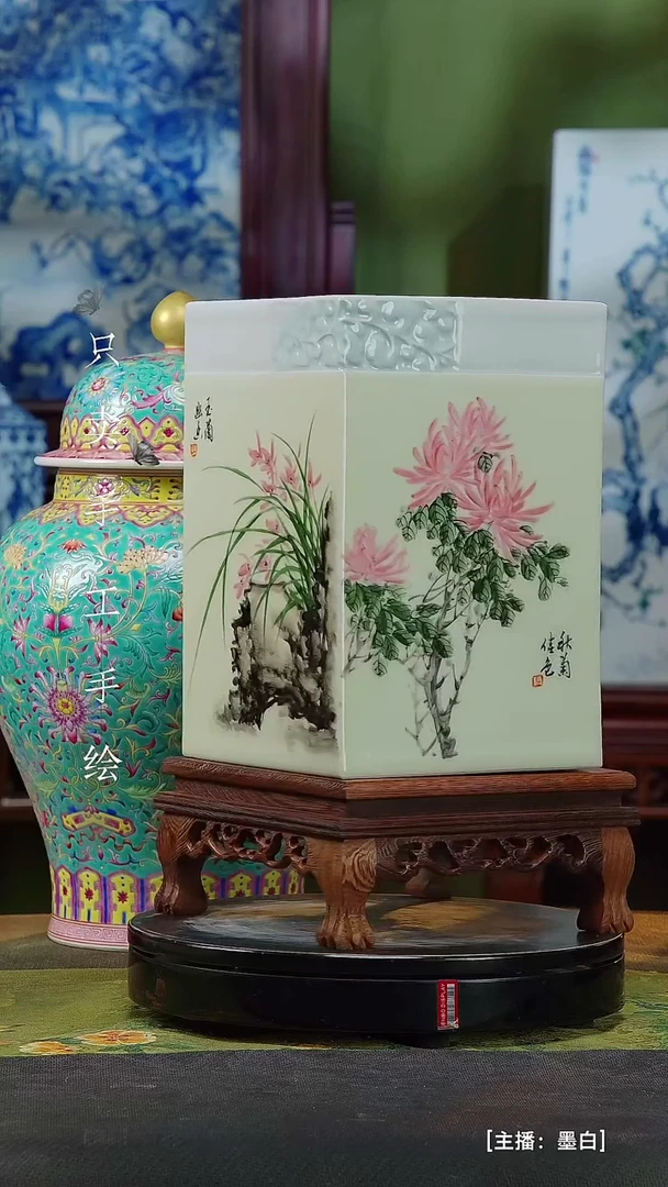 瓷片好*?景德镇手工手绘陶瓷