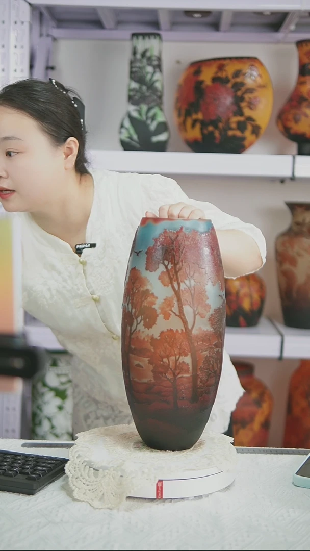 格雷绝美风景花瓶