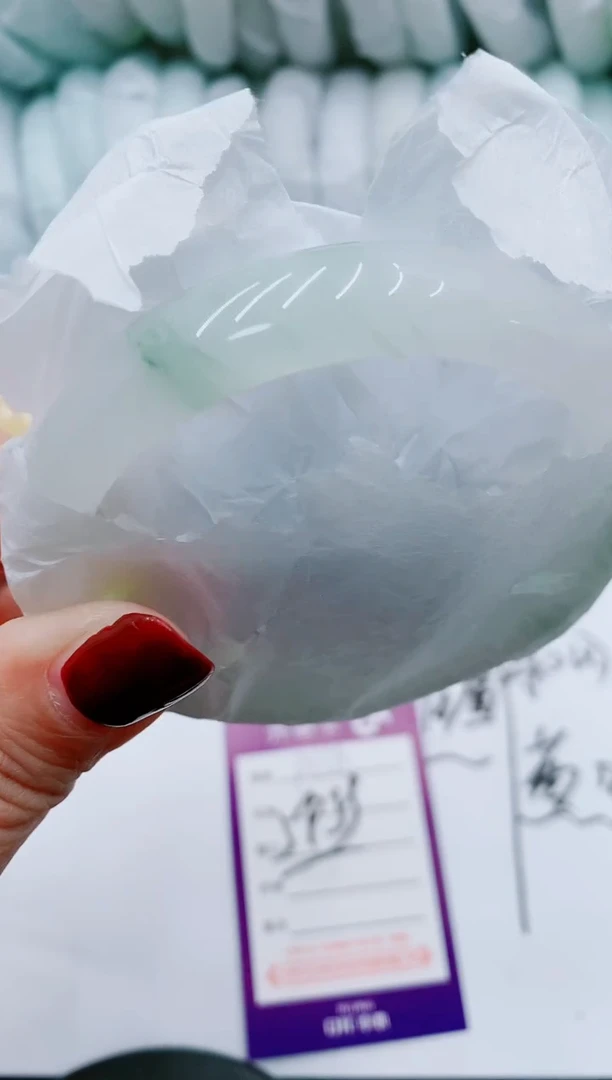 【闪购商品】石英质玉手镯未镶嵌P116-58/59