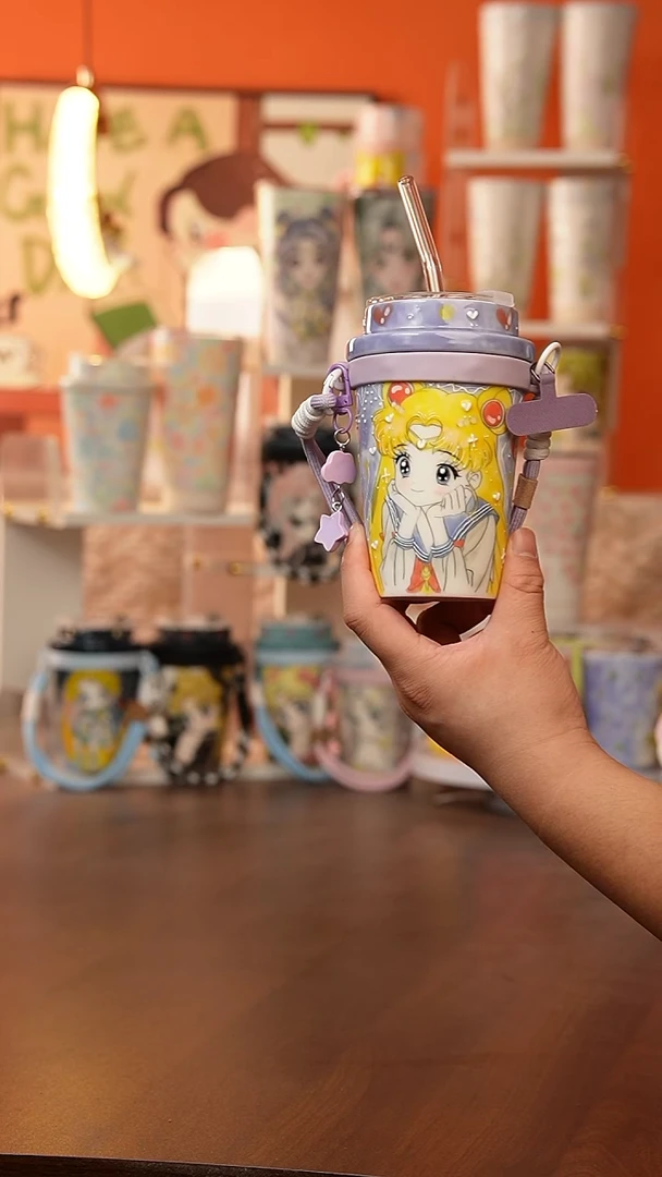 （玉泥）景德镇手工手绘文创陶瓷杯