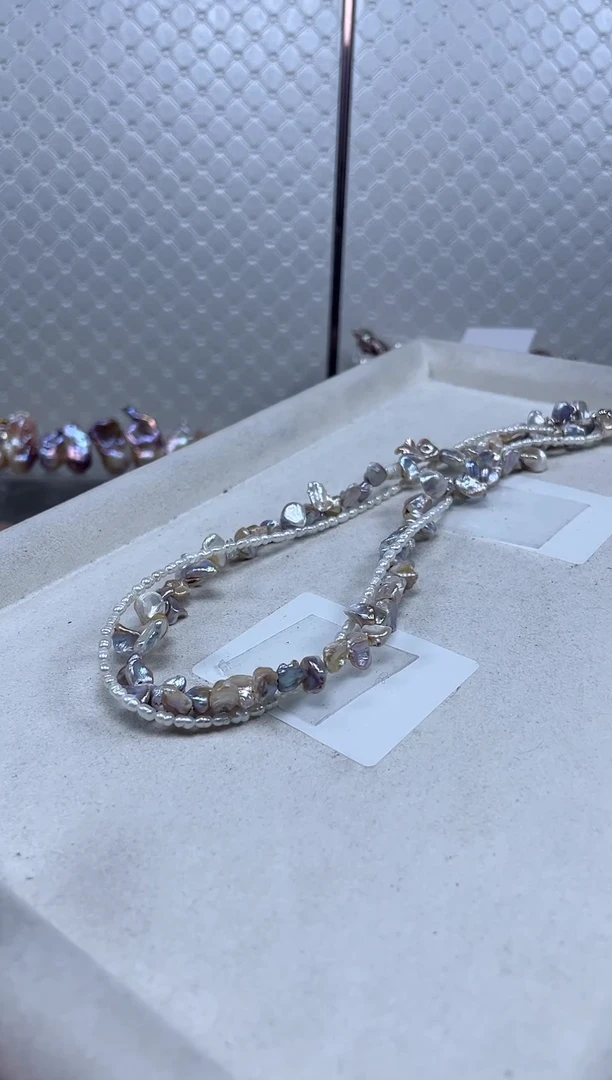 未镶嵌项链淡水珍珠【纯恬珍珠】（多样性发货发一）