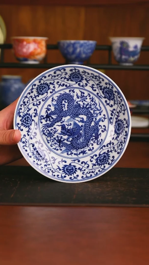 景德镇手工手绘的9