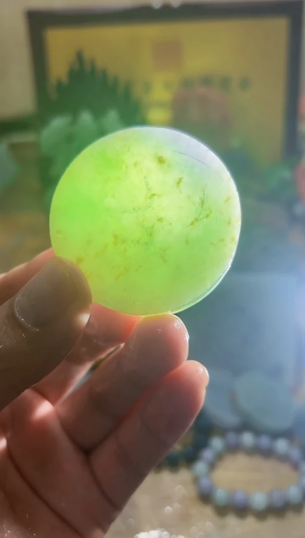 颈饰未镶嵌翡翠A货常星5867