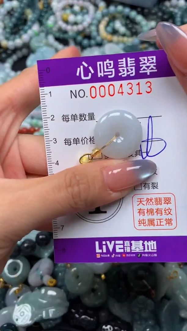 颈饰未镶嵌翡翠闪购004313