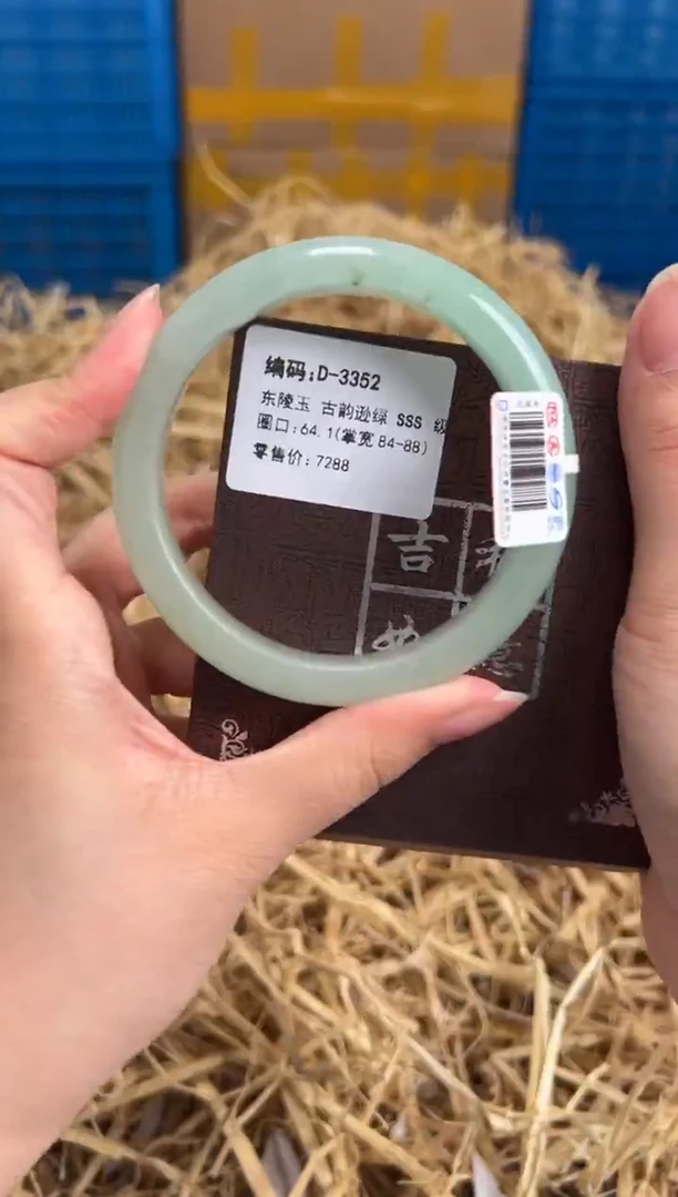 未镶嵌手镯石英质玉D-3352