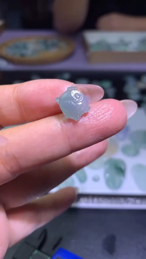 定制翡翠未镶嵌毛货