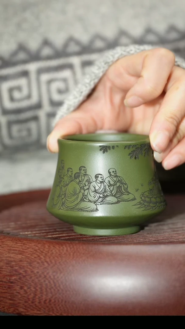 茶杯紫砂紫砂主人杯福利放漏