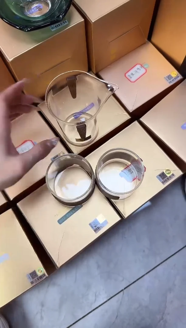 @@禾器木言茶海+木纹杯两只