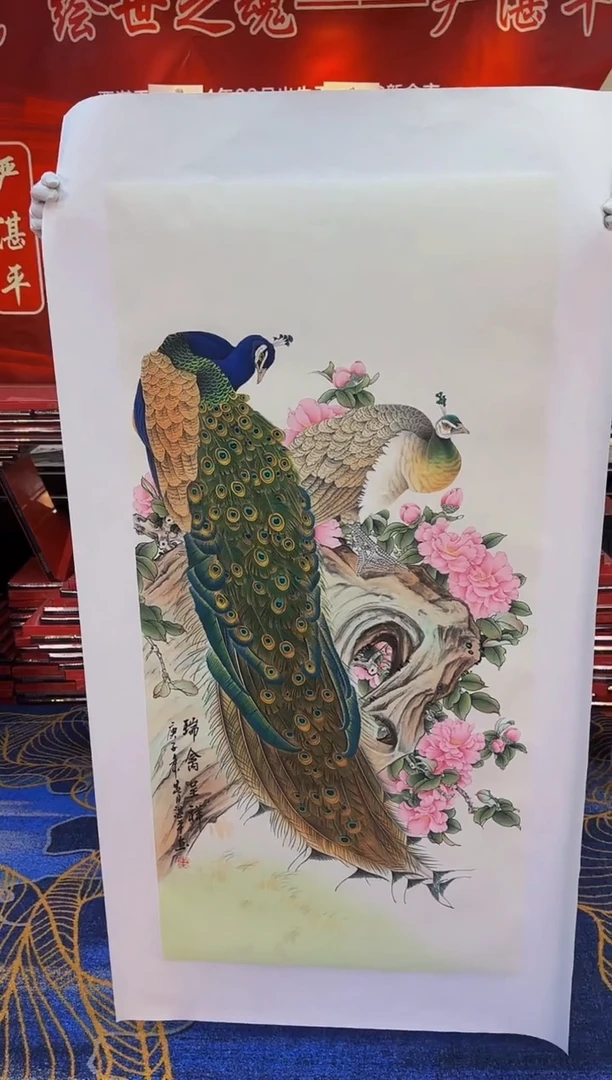 【闪购商品】国画手绘国画山水花鸟作品