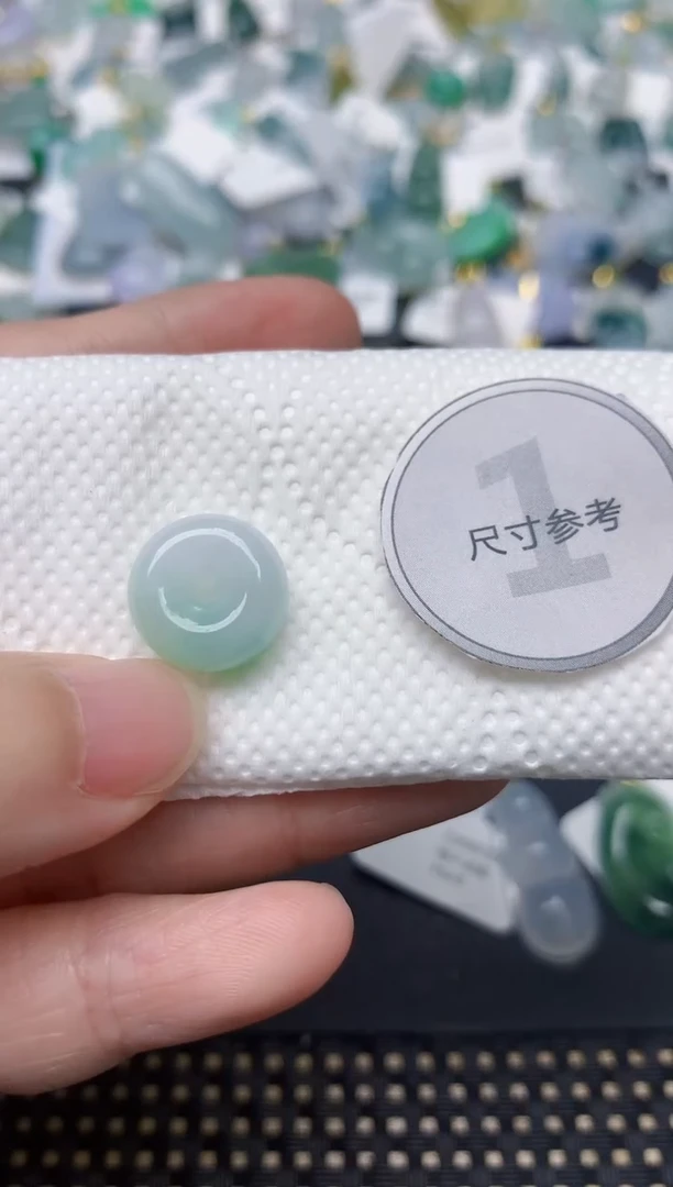 颈饰未镶嵌翡翠天然缅甸A货翡翠